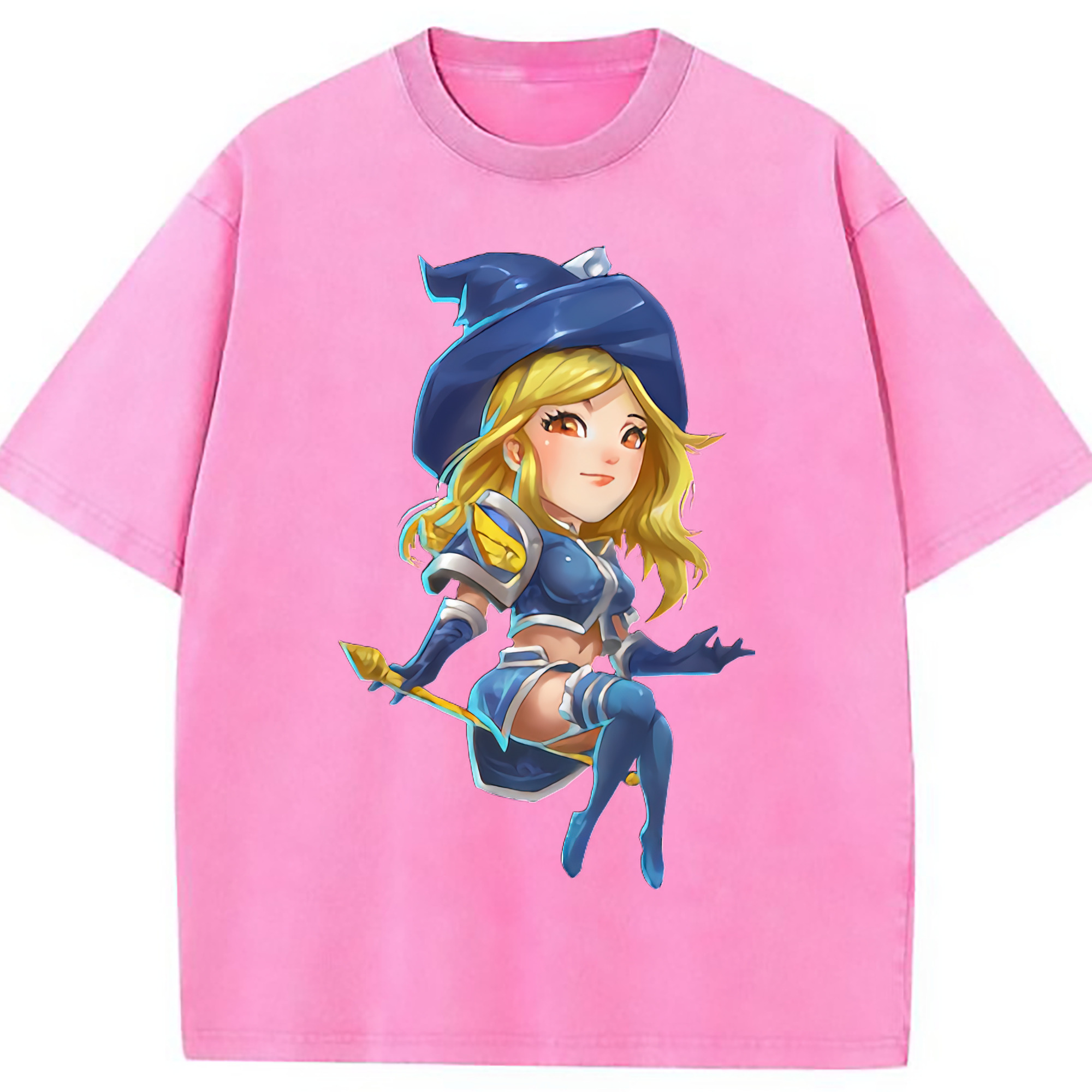 （画像用） リーグ・オブ・レジェンド League of Legends LOL 綿100% ヴィンテージ風 半袖Tシャツ（フロントプリント）